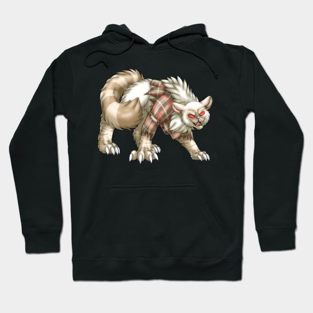 WereCat: Cream Lynx Point Hoodie by spyroid101